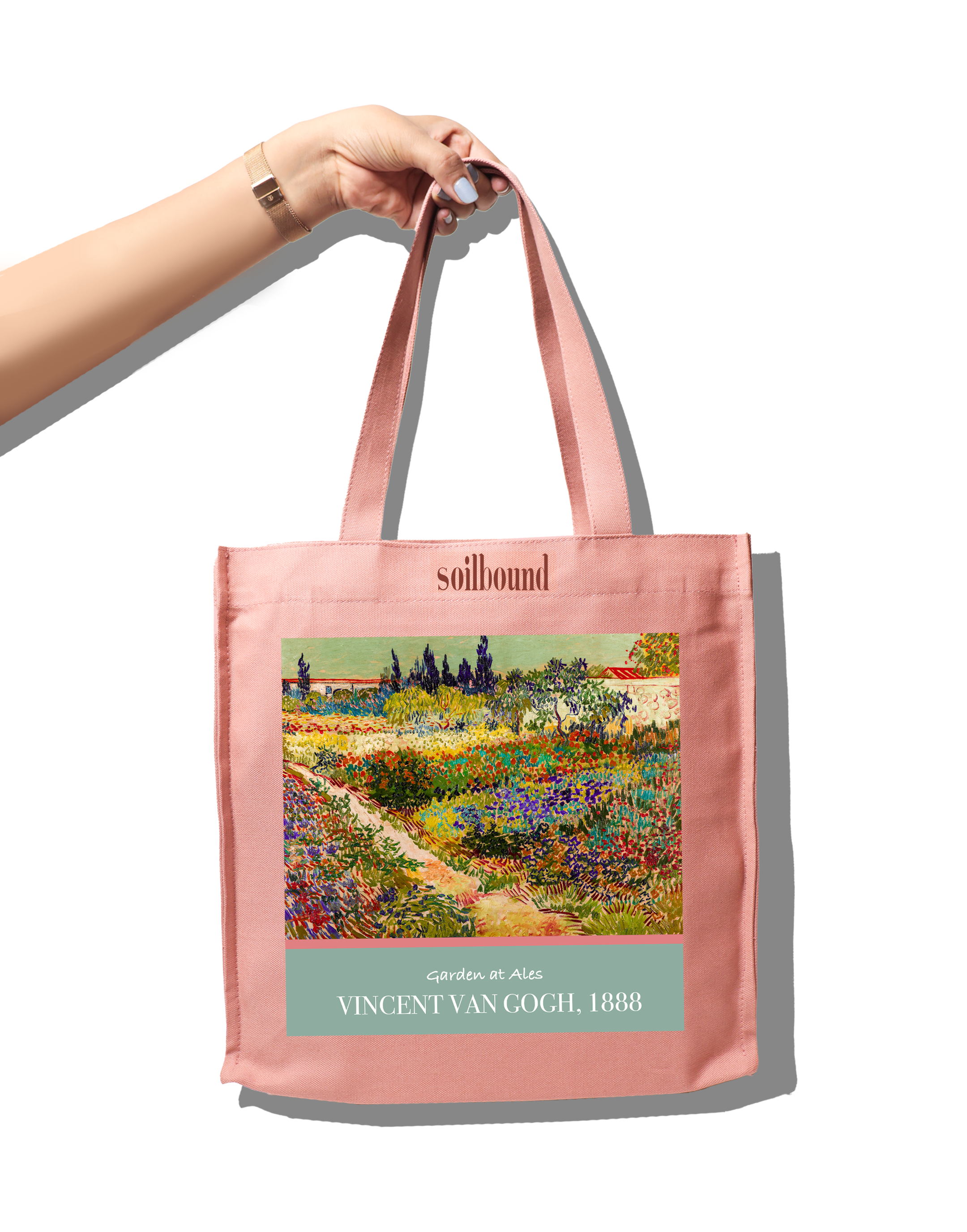 The City Totes - Vincent Van Gogh, 1889 (Garden At Ales)