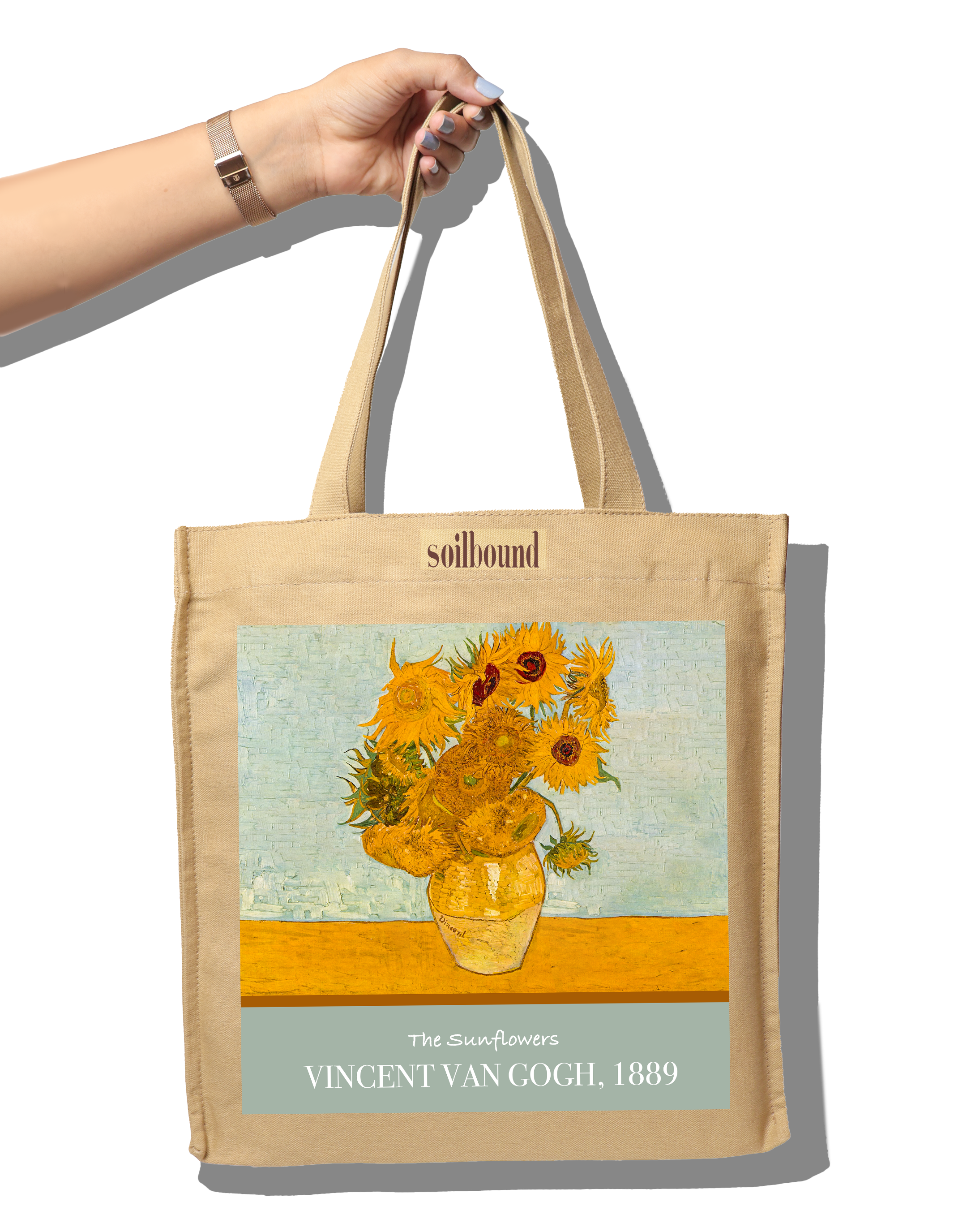 The City Totes - Vincent Van Gogh, 1889 (The Sunflowers)