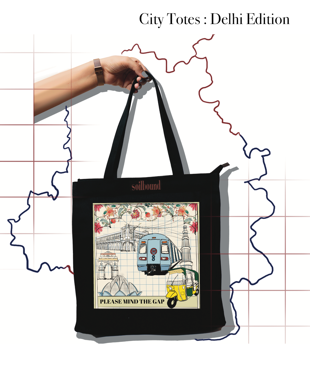 The City Totes Delhi (Please Mind The Gap)