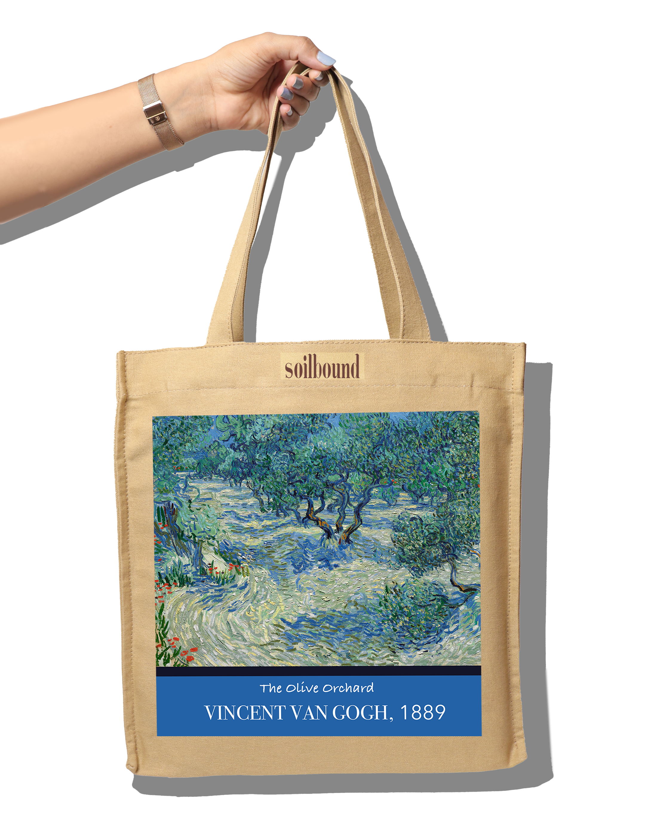 The City Totes - Vincent Van Gogh, 1889 (The Olive Orchard)