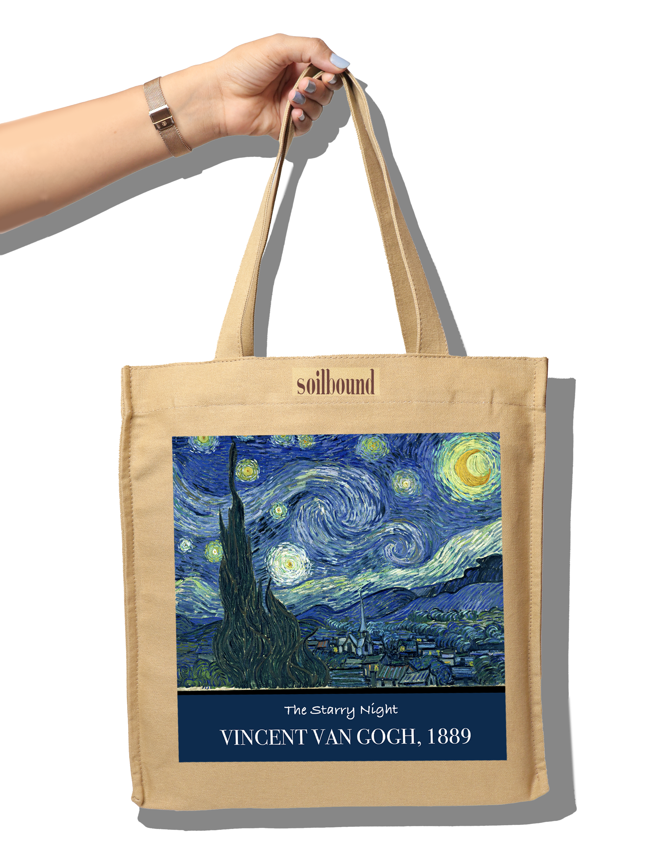 The City Totes - Vincent Van Gogh, 1889 (The Starry Night)