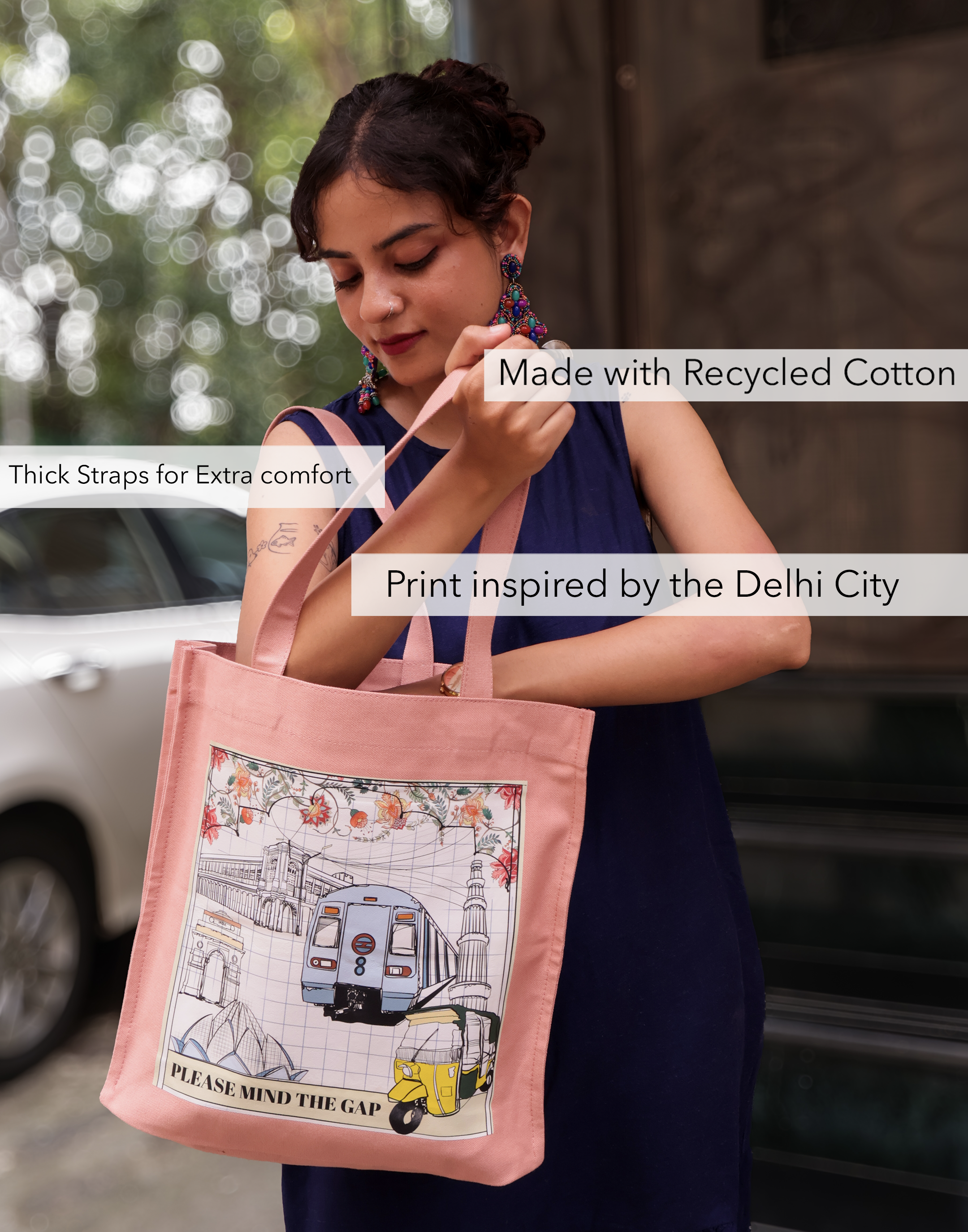 The City Totes Delhi (Please Mind The Gap)