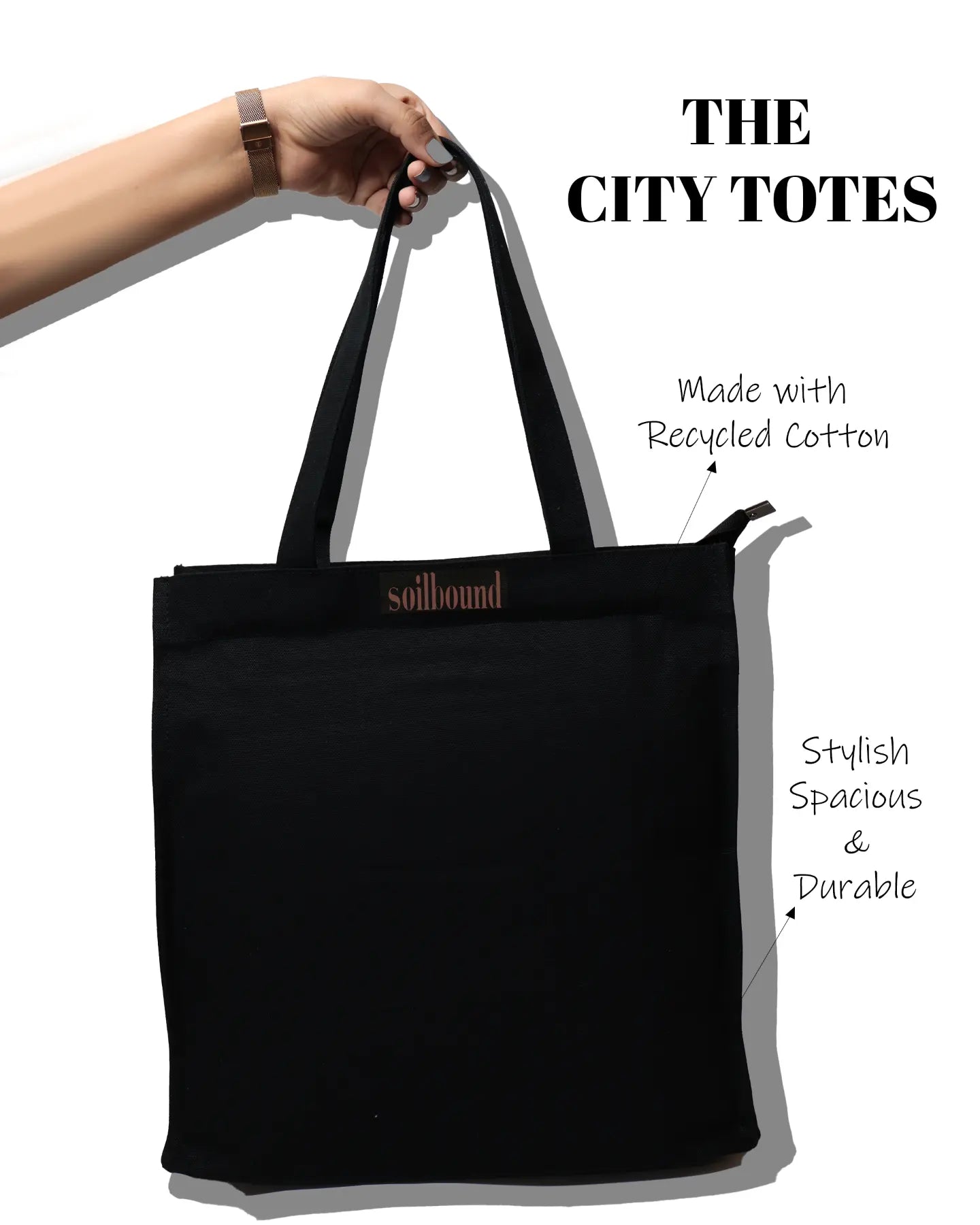 The City Totes - Black