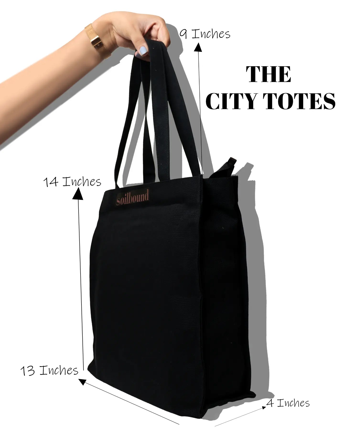 The City Totes - Black