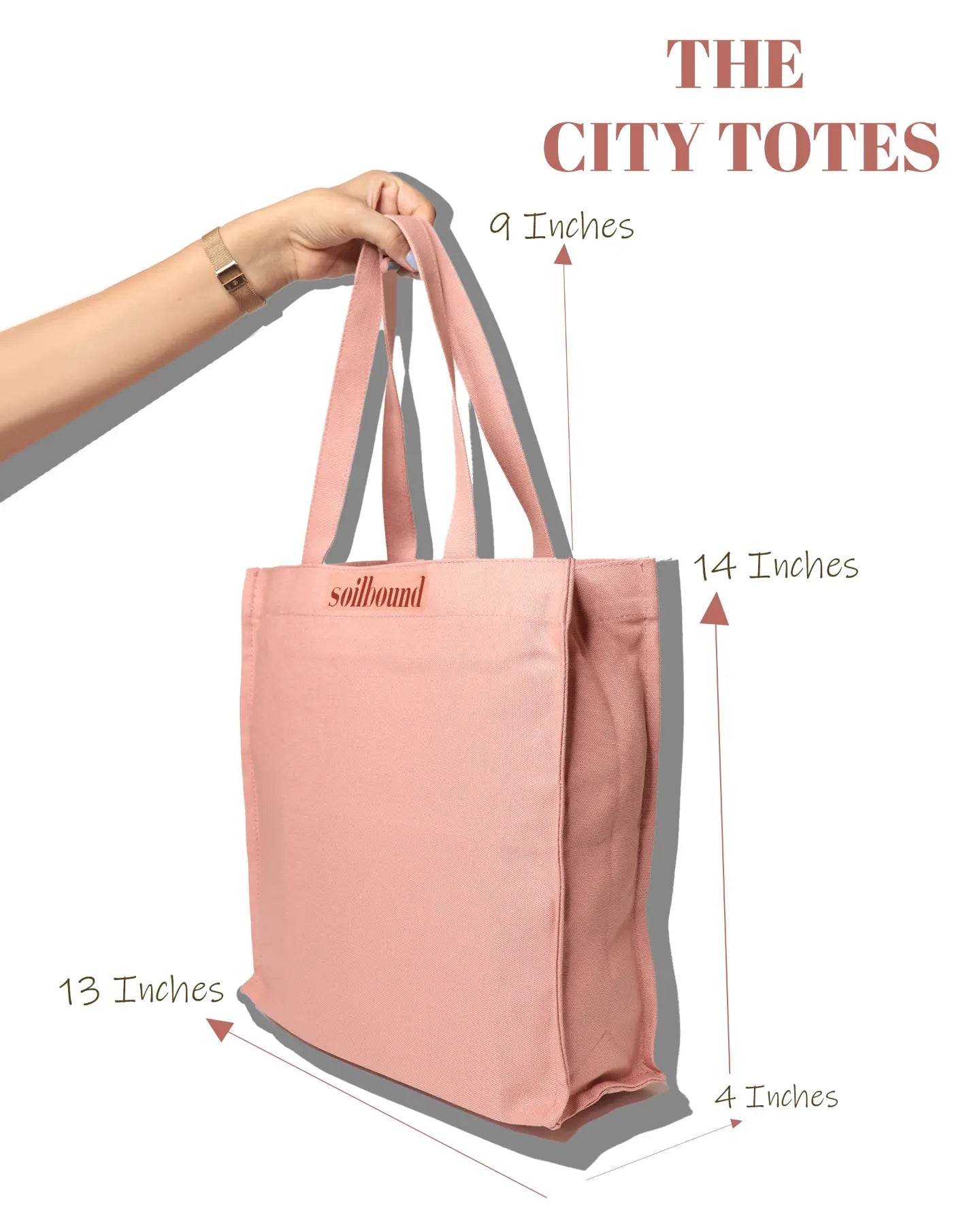 The City Totes - Pink